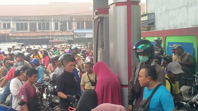 Kendala Distribusi Bukan Kuota,Debit Sungai Rendah Hambat Pasokan BBM Ke Melawi