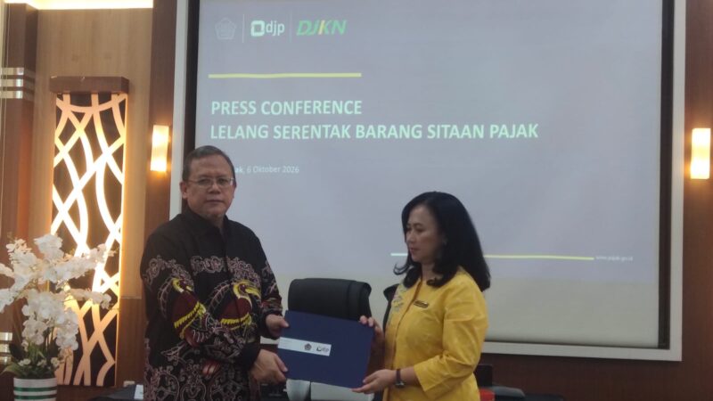DJP Kalbar Lakukan Lelang Serantak November Mendatang